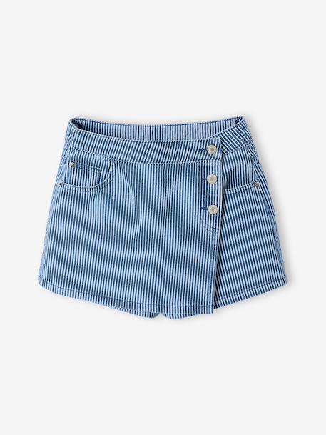 Fille-Jupe-Jupe short fille rayée