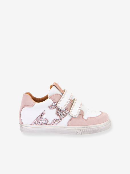 DOLVY baskets kind FRODDO beige+meerkleurig+roze (poederkleur) - vertbaudet enfant 