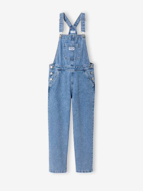 Salopette fille denim bleu clair - vertbaudet enfant 