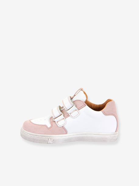 DOLVY baskets kind FRODDO beige+meerkleurig+roze (poederkleur) - vertbaudet enfant 
