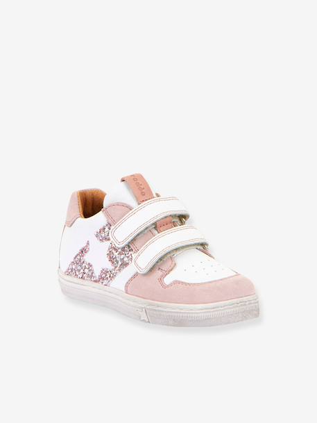 DOLVY baskets kind FRODDO beige+meerkleurig+roze (poederkleur) - vertbaudet enfant 