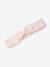 3-delige set met short, shirt en haarband ecru - vertbaudet enfant 