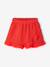 Jupe short fille gaze coton bleu électrique+rouge - vertbaudet enfant 