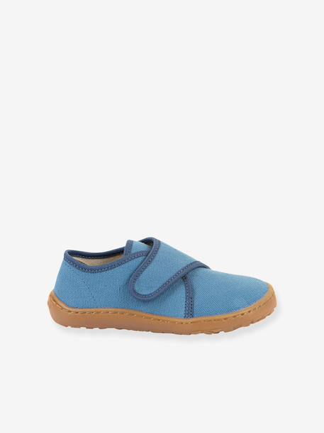 Chaussons barefoot enfant Froddo bleu foncé+bleu jean+rose clair - vertbaudet enfant 