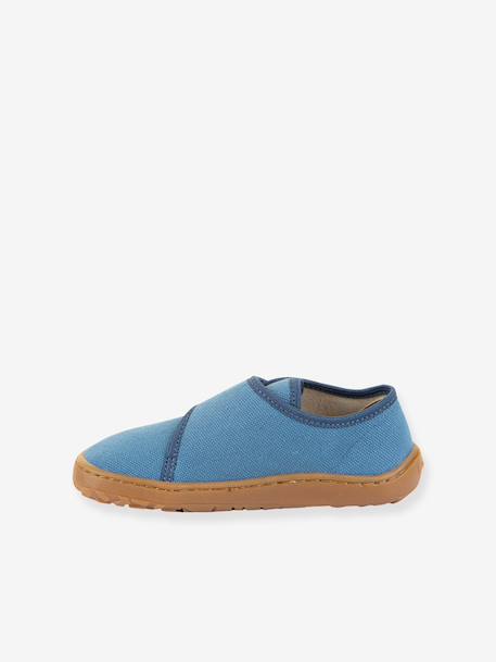 Chaussons barefoot enfant Froddo bleu foncé+bleu jean+rose clair - vertbaudet enfant 