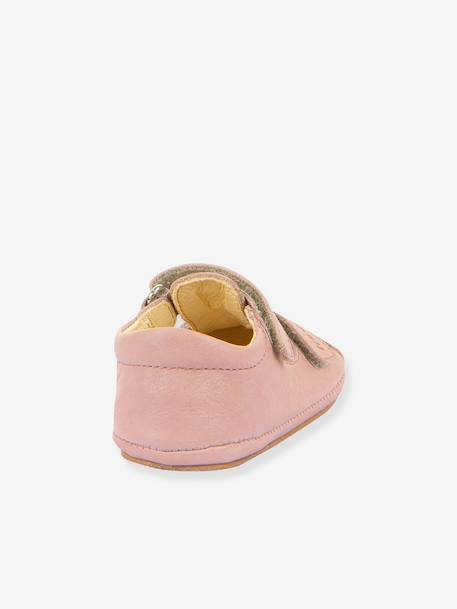 Sandales barefoot fille bébé Froddo bleu foncé+rose clair - vertbaudet enfant 