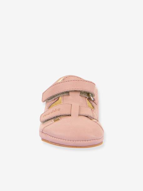 Sandales barefoot fille bébé Froddo bleu foncé+rose clair - vertbaudet enfant 