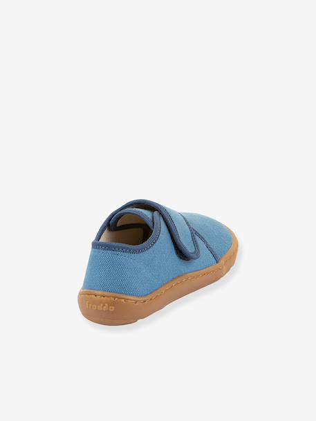 Chaussons barefoot enfant Froddo bleu foncé+bleu jean+rose clair - vertbaudet enfant 