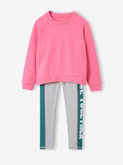 -Ensemble legging sweat fille