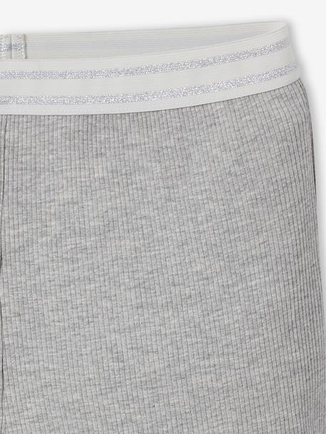 Lot 2 pyjamas court et long gris chiné - vertbaudet enfant 
