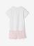 Lot 2 pyjashort nœud rose - vertbaudet enfant 