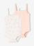 Set van 2 body's met bretels babymeisje ecru - vertbaudet enfant 