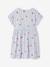 Robe fille jersey confortable rayé bleu+rayé rose - vertbaudet enfant 