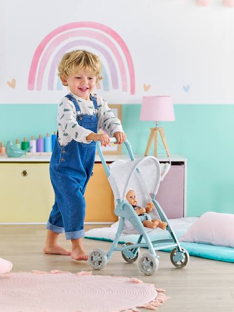 Poppen kinderwagen Sterren groen - vertbaudet enfant 