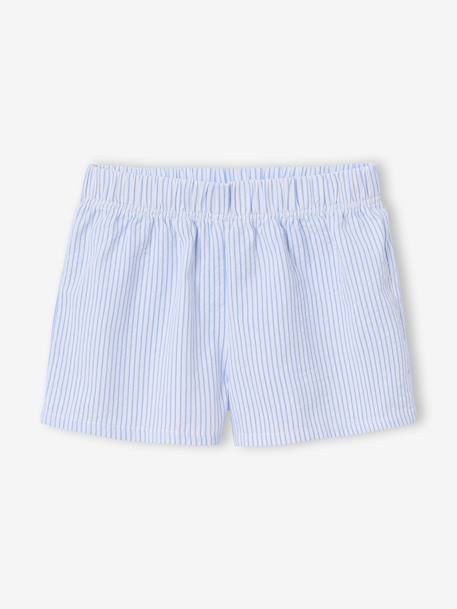 Pyjashort manches courtes à personnaliser bleu ciel - vertbaudet enfant 