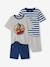 Set van 2 pyjamashorts oceaanblauw - vertbaudet enfant 