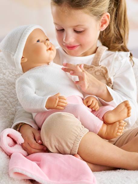 Poupon nouveau né 42 cm rose - vertbaudet enfant 