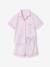 Pyjamashort met korte mouwen om te personaliseren lila - vertbaudet enfant 