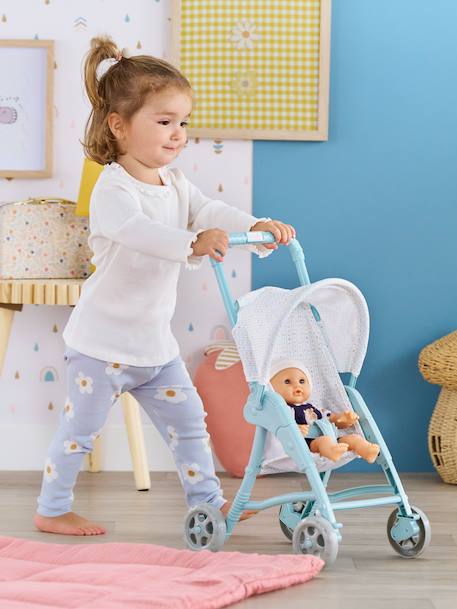Poussette poupon Etoiles vert - vertbaudet enfant 