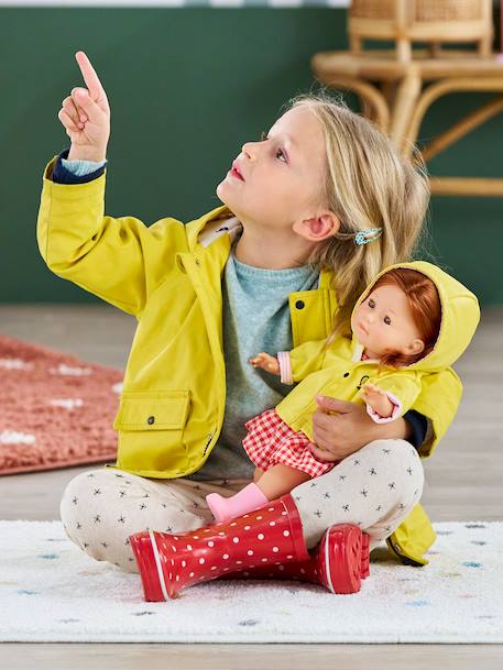 Poppenkoffer leve de regen 36 cm meerkleurig - vertbaudet enfant 