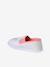 Chausson fille textile élastique rose+rose imprimé+rose pâle - vertbaudet enfant 
