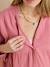 Blouse borstvoeding rozen - vertbaudet enfant 