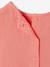Ensemble blouse pantalon volants corail - vertbaudet enfant 