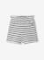 Ensemble fille t-shirt short en maille fantaisie écru+rose - vertbaudet enfant 