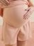 Pyjashort grossesse et allaitement coton bio rose - vertbaudet enfant 