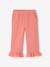 Ensemble blouse pantalon volants corail - vertbaudet enfant 