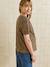 T-shirt de grossesse en coton biologique* personnalisable cappuccino+écru+kaki - vertbaudet enfant 