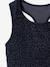 Ensemble fille brassière legging anthracite - vertbaudet enfant 