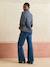 Blouse d'allaitement manches ballons marine - vertbaudet enfant 