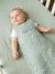 Gigoteuse été personnalisable MARGUERITE en gaze de coton bleu imprimé - vertbaudet enfant 