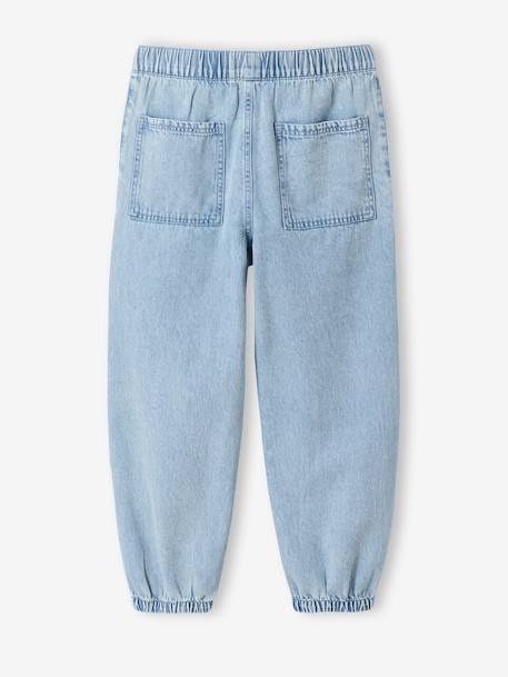 Pantalon parachute denim denim bleached - vertbaudet enfant 