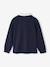 Polo rayé garçon gris chiné+marine+ocre+vert+vert d'eau - vertbaudet enfant 