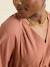 Robe grossesse allaitement fluide terracotta - vertbaudet enfant 