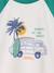 T-shirt manches courtes garçon bleu océan+vert émeraude - vertbaudet enfant 