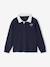 Polo rayé garçon gris chiné+marine+ocre+vert+vert d'eau - vertbaudet enfant 