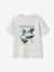 T-shirt met korte mouwen voor jongens gemêleerd wit+korstmos - vertbaudet enfant 