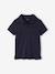 Lot de 2 polos garçon unis manches courtes LOT BLEU+orange+vert d'eau - vertbaudet enfant 