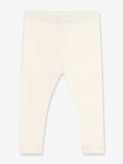 -Legging bébé en coton uni