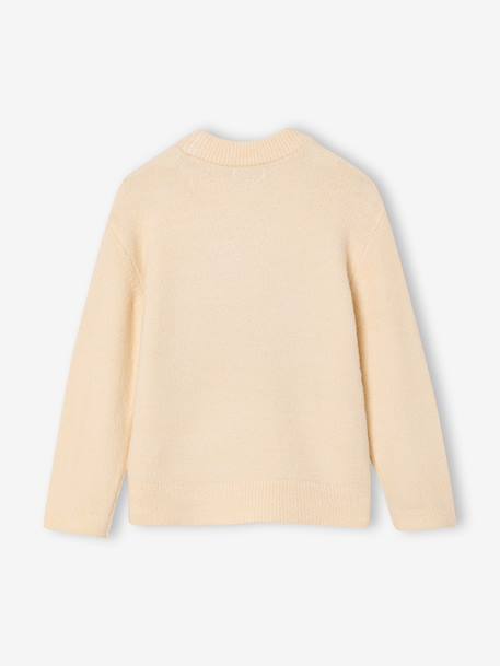 Pull fleurs vanille - vertbaudet enfant 