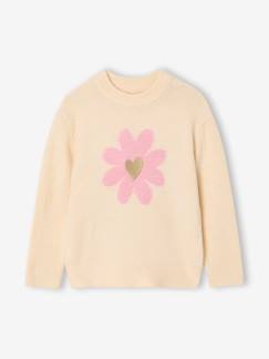 -Pull fleurs