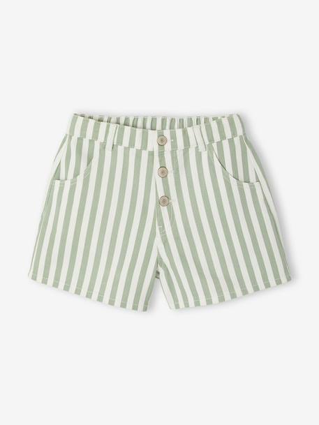 Fille-Short-Short twill fille 