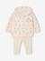 Set met sweater met capuchon en legging ecru - vertbaudet enfant 