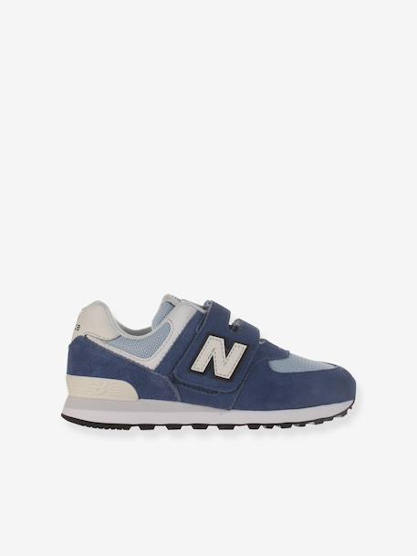 Basket P5744HP blanc+bleu+gris - vertbaudet enfant 