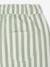 Short twill fille écru+vert sauge - vertbaudet enfant 