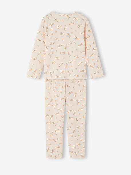 Lot de 3 pyjamas léopard écru - vertbaudet enfant 