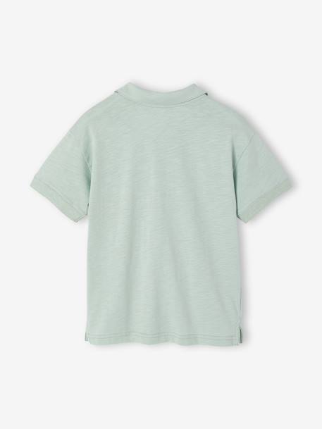 Polo manches courtes garçon menthe - vertbaudet enfant 